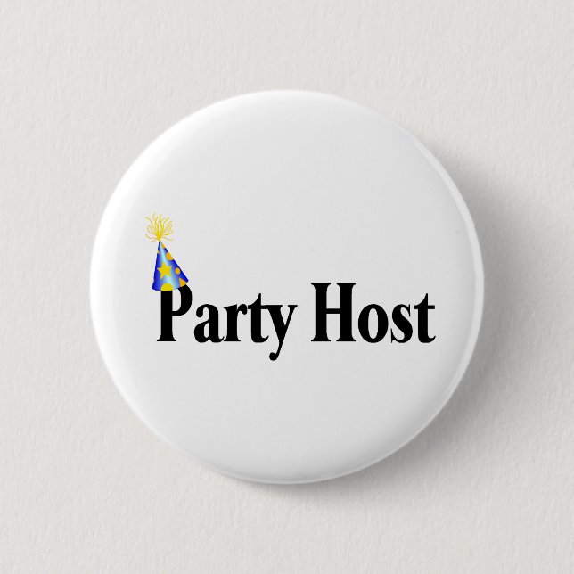 Party Host Button (Front)