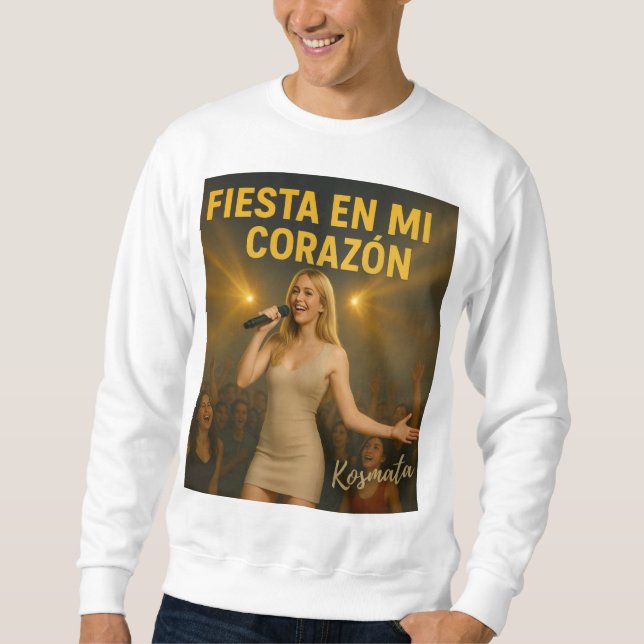 Party in My Heart - Men's Sweatshirt (Front)