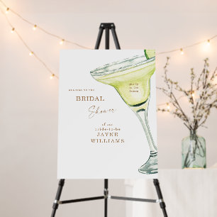 Party in the House Margarita Bridal Shower Welcome Foam Board