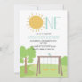 Party in the Park Playground 1st Birthday Invitation
