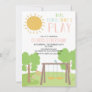 Party in the Park Playground Birthday Invitation