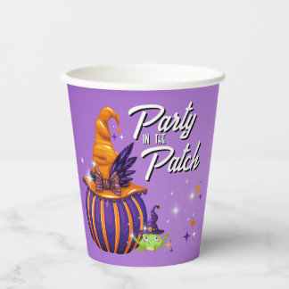 Party in the Patch Halloween Paper Cups