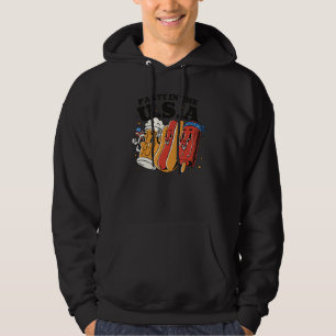 Party In The Usa July 4th Mug Hotdog Popsicle 4th  Hoodie