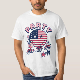 Party In USA,Party Like It Is 1776,Funny July 4th  T-Shirt