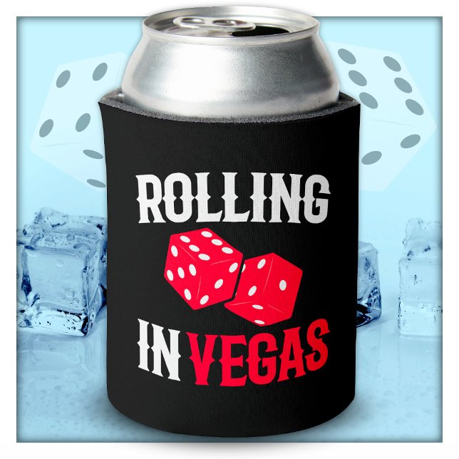 Party in Vegas Rolling in Vegas Las Vegas Can Cooler (Creator Uploaded)