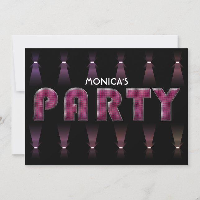 PARTY Invitaion Invitation (Front)
