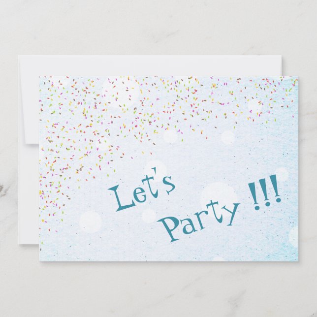 Party Invitation (Front)