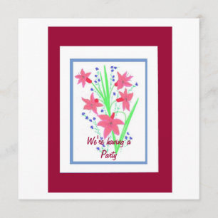 Party Invitation customizable