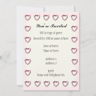 Party Invitation - Magnolia Design