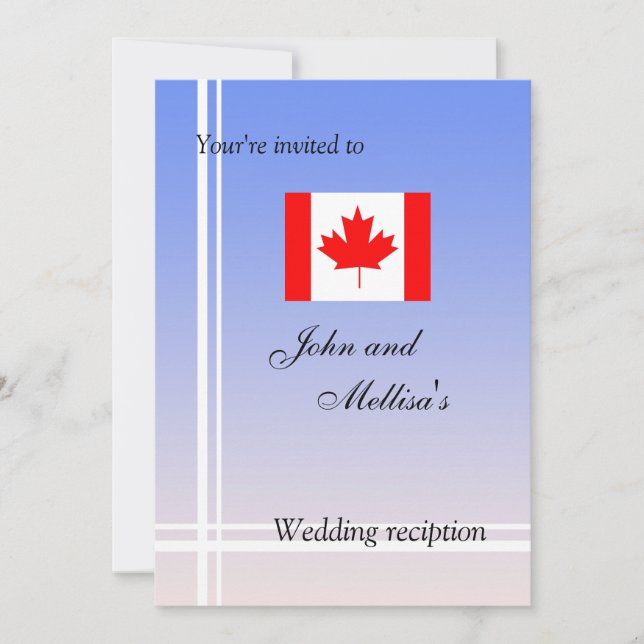 Party invitation, wedding, birthday, graduation, invitation (Front)