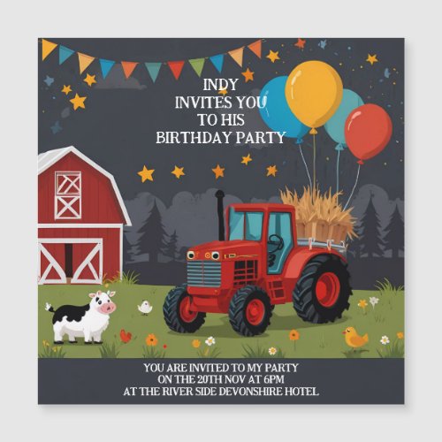 Party invitation you can personalize to your taste