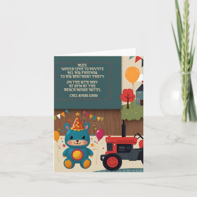 Party invites (Front)