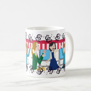 Party Karaoke Music Club Singers & Nightlife Coffee Mug