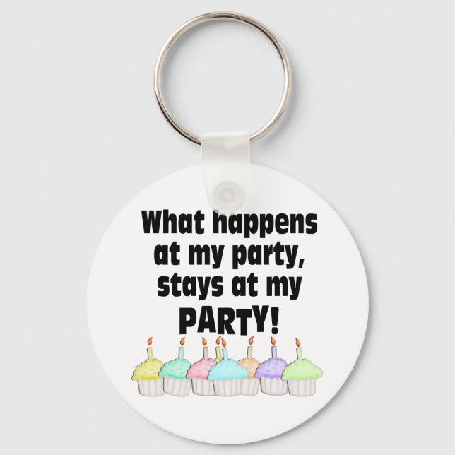 Party Keychain (Front)