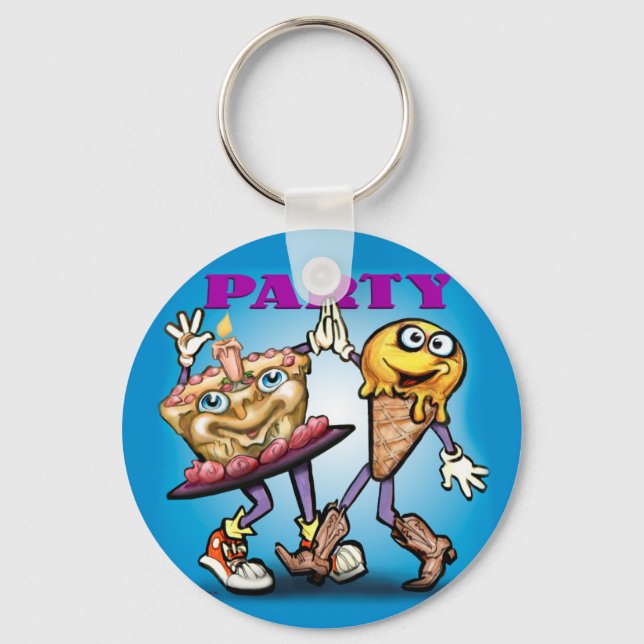 Party Keychain (Front)