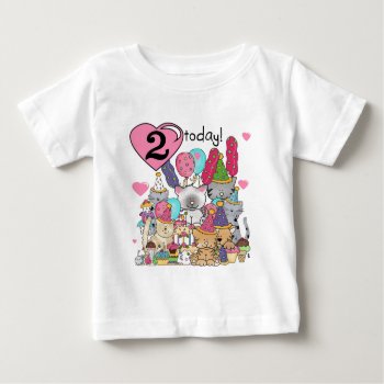 Party Kittens 2nd Birthday T-shirts And Gifts by kids_birthdays at Zazzle