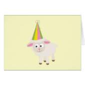 Party Lamb Cards (Front Horizontal)