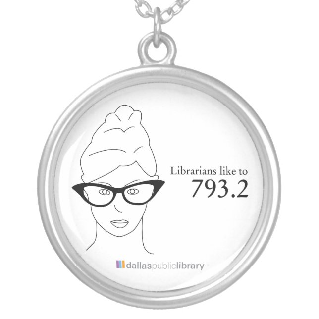 Party librarian necklace (Front)