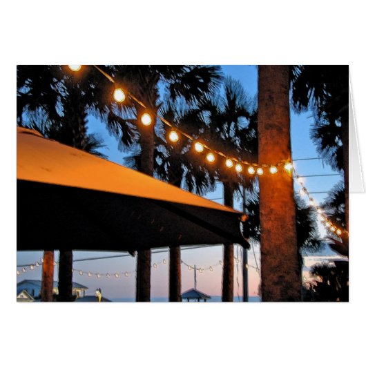 Party Lights Cards (Front Horizontal)