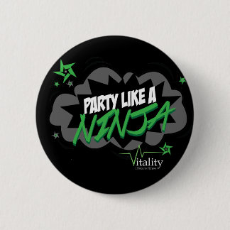 Party like a NINJA Pinback Button