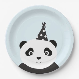Party Like A Panda Paper Plates