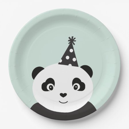 Party Like A Panda Paper Plates