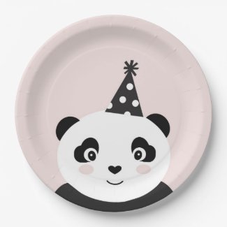 Party Like A Panda Plates