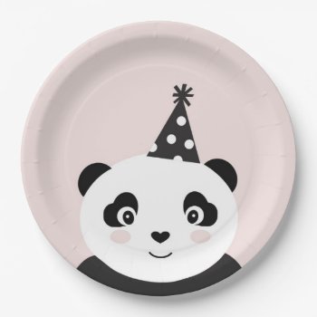Party Like A Panda Plates by BloomDesignsOnline at Zazzle