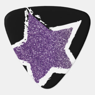 Party Like a Rockstar- Purple Guitar Pick