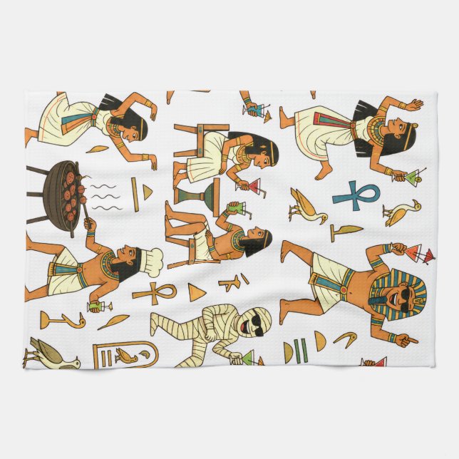 Party Like An Egyptian Kitchen Towel (Horizontal)