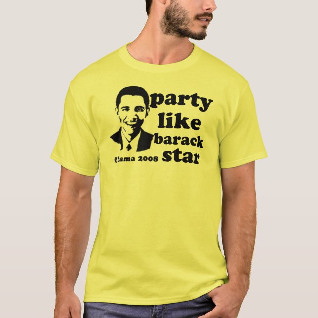 Party Like barack Star T-Shirt (Front)