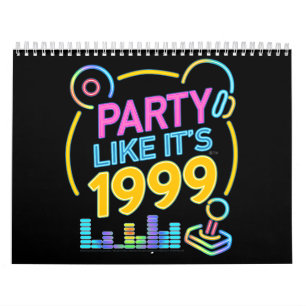 Party Like It’s 1999®™ – Neon Soundtrack  Calendar