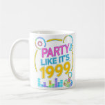 Party Like It’s 1999®™ – Neon Soundtrack Coffee Mug