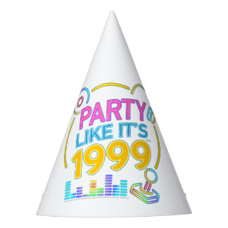 Party Like It’s 1999®™ – Neon Soundtrack  Party Hat