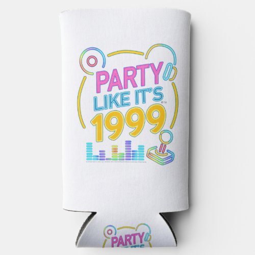 Party Like It’s 1999®™ – Neon Soundtrack Seltzer Can Cooler