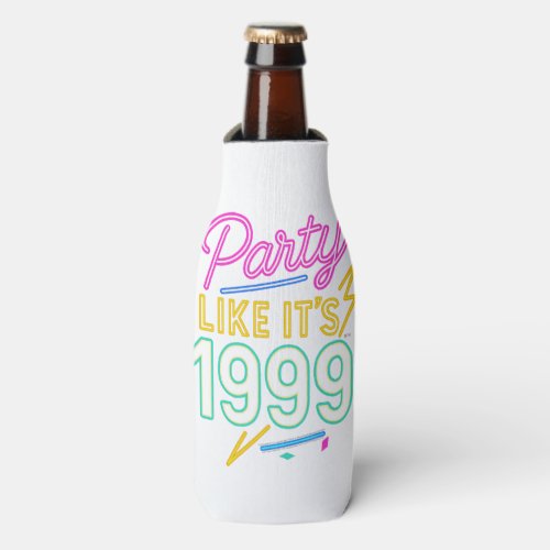 Party Like It’s 1999®™ – Neon Voltage Bottle Cooler