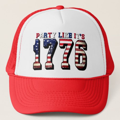 Party Like Its 1776 4th of July Hat