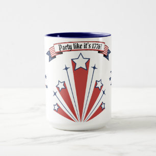 "Party Like It's 1776!" Coffee/Tea Mug