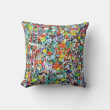 Party Like it's 1999 16 x 16 Outdoor Throw Pillow
