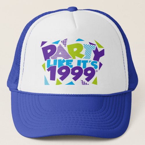 Party Like Its 1999 Baseball Cap _ Design 01