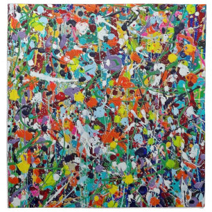 Party Like it's 1999 Set of 4 Dinner Napkins