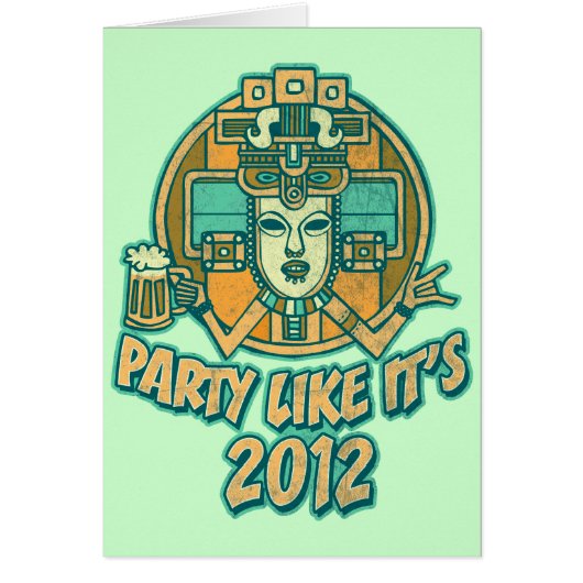 Party Like It's 2012 Cards (Front)