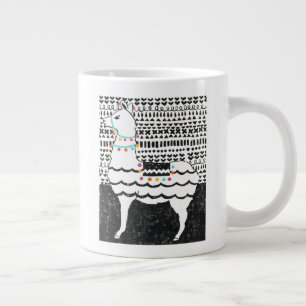 Party Llama Giant Coffee Mug