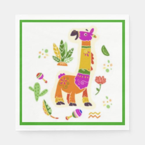 Party Llama HHM Party Napkins