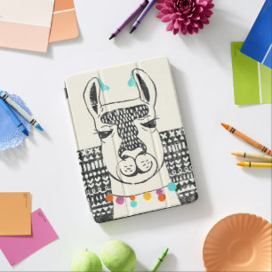Party Llama - Portrait iPad Pro Cover