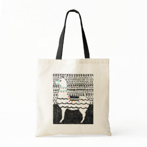 Party Llama Tote Bag