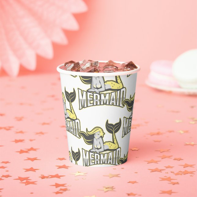 Party mermaids  Paper Cups (Insitu)