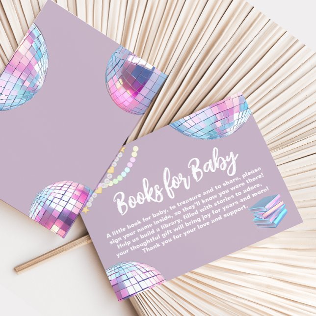 Party Mom baby shower Book request Card (Creator Uploaded)