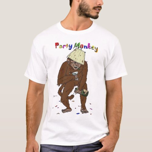 Party Monkey T_Shirt