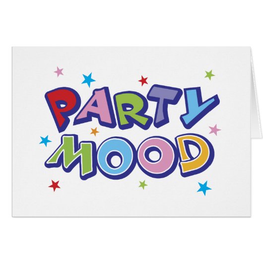 Party Mood Cards (Front Horizontal)